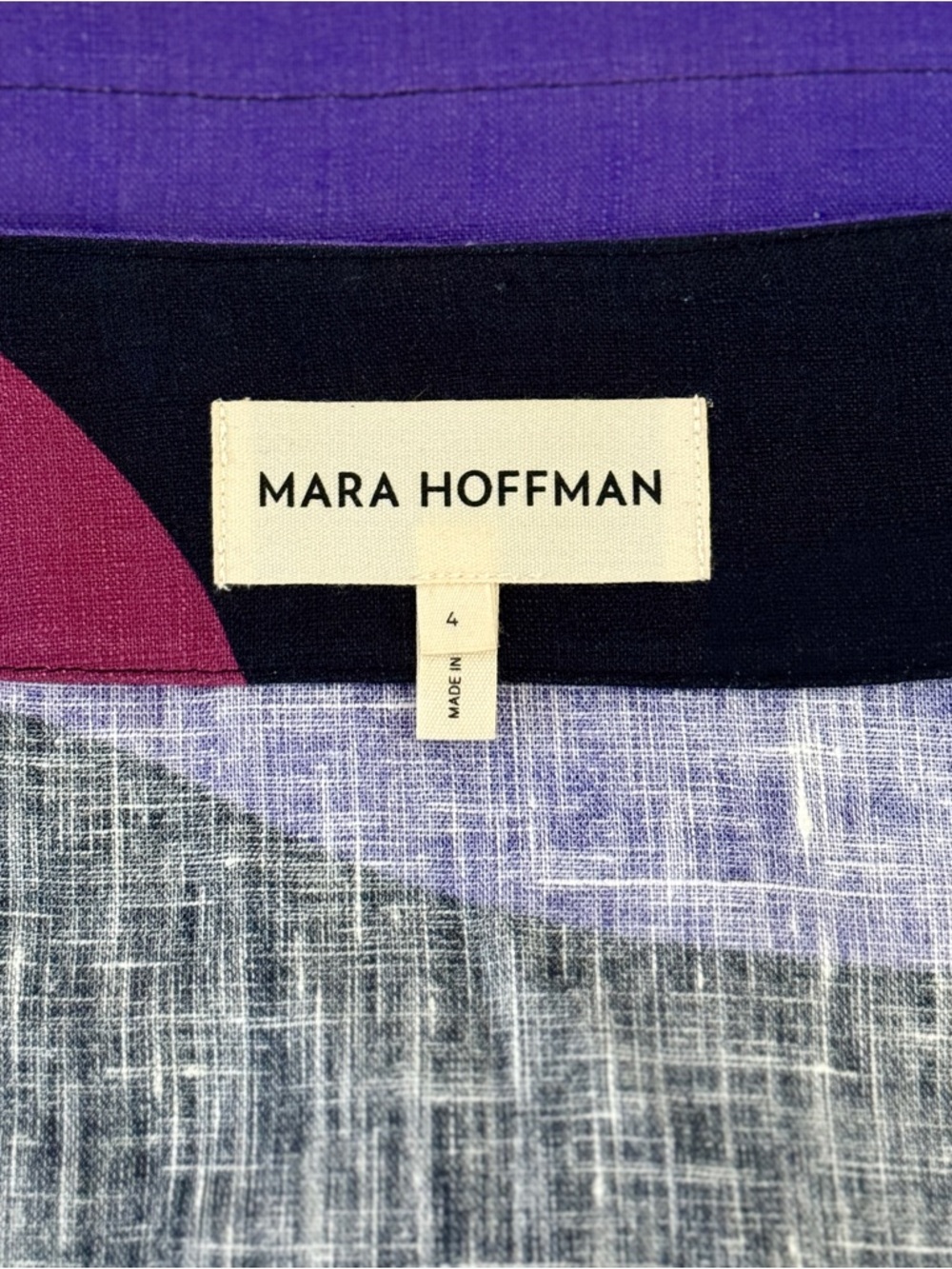 Mara Hoffman Wrap Colorblock Sunja Midi Skirt - Picture 7 of 8